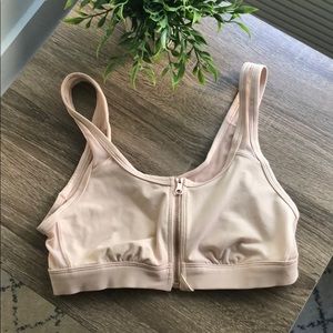 Aerie Zipper-Front Bralette